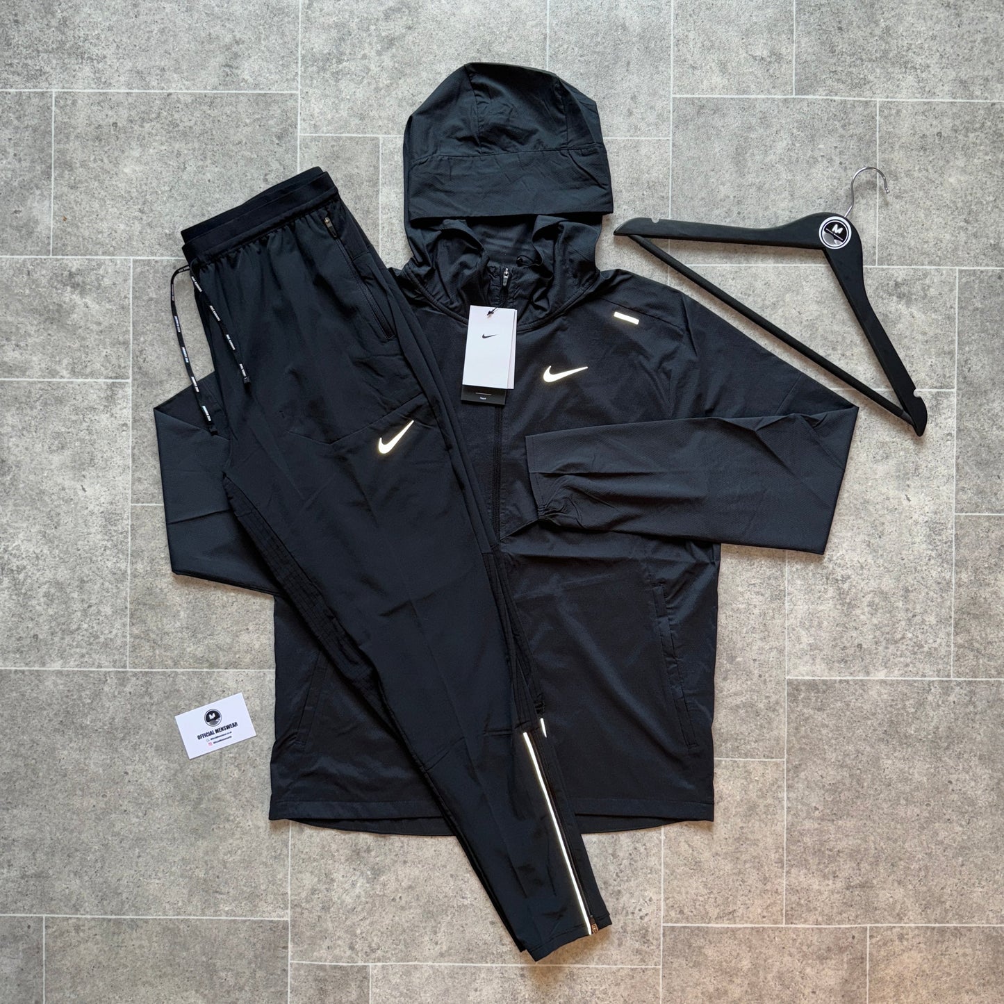 NIKE UV REPEL x PHENOM SET - BLACK