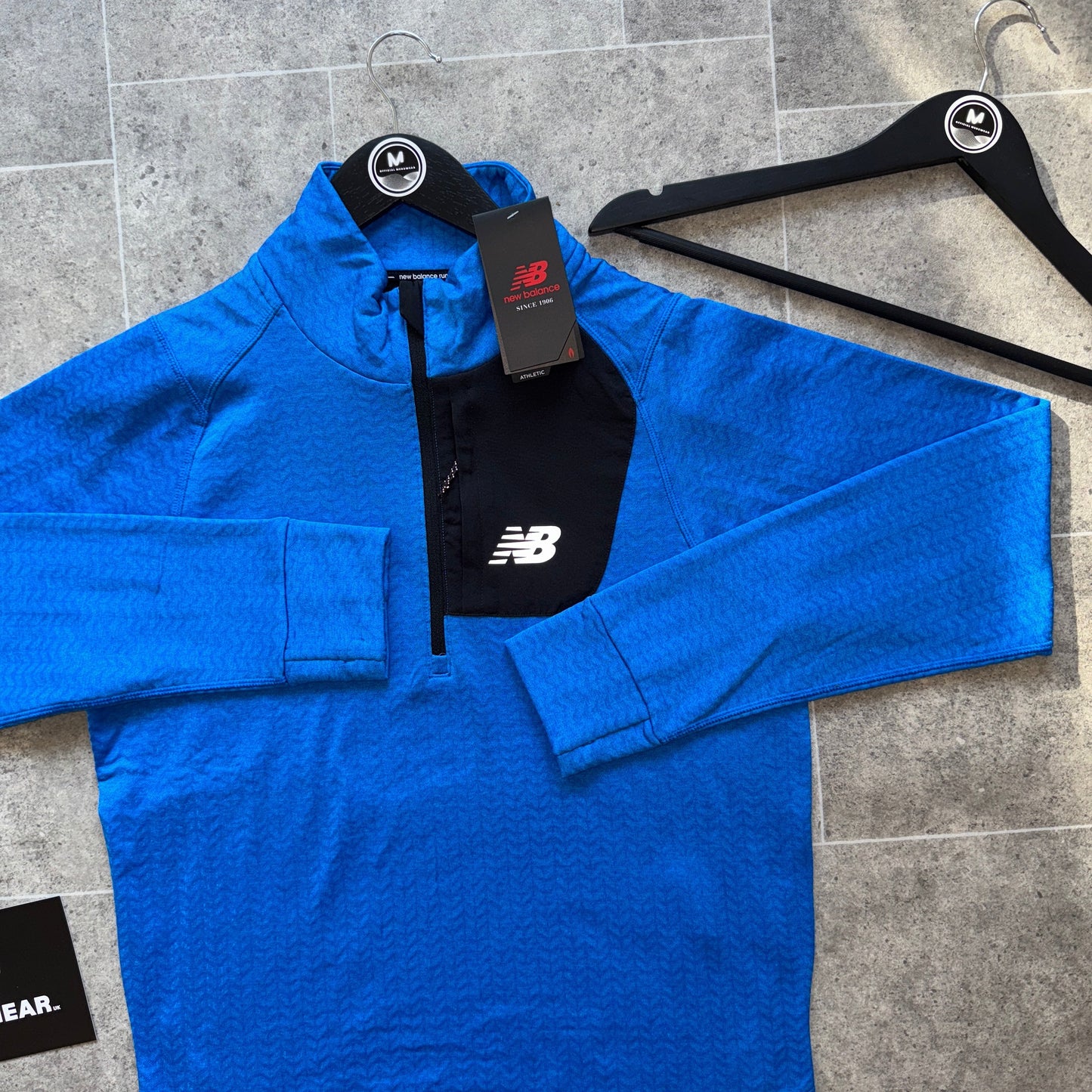 New Balance Fleece 1/4 Zip - Blue