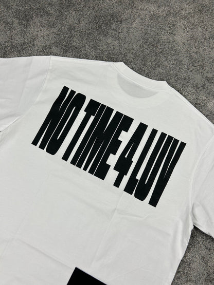 Corteiz No Time 4 Luv White Tee Shirt