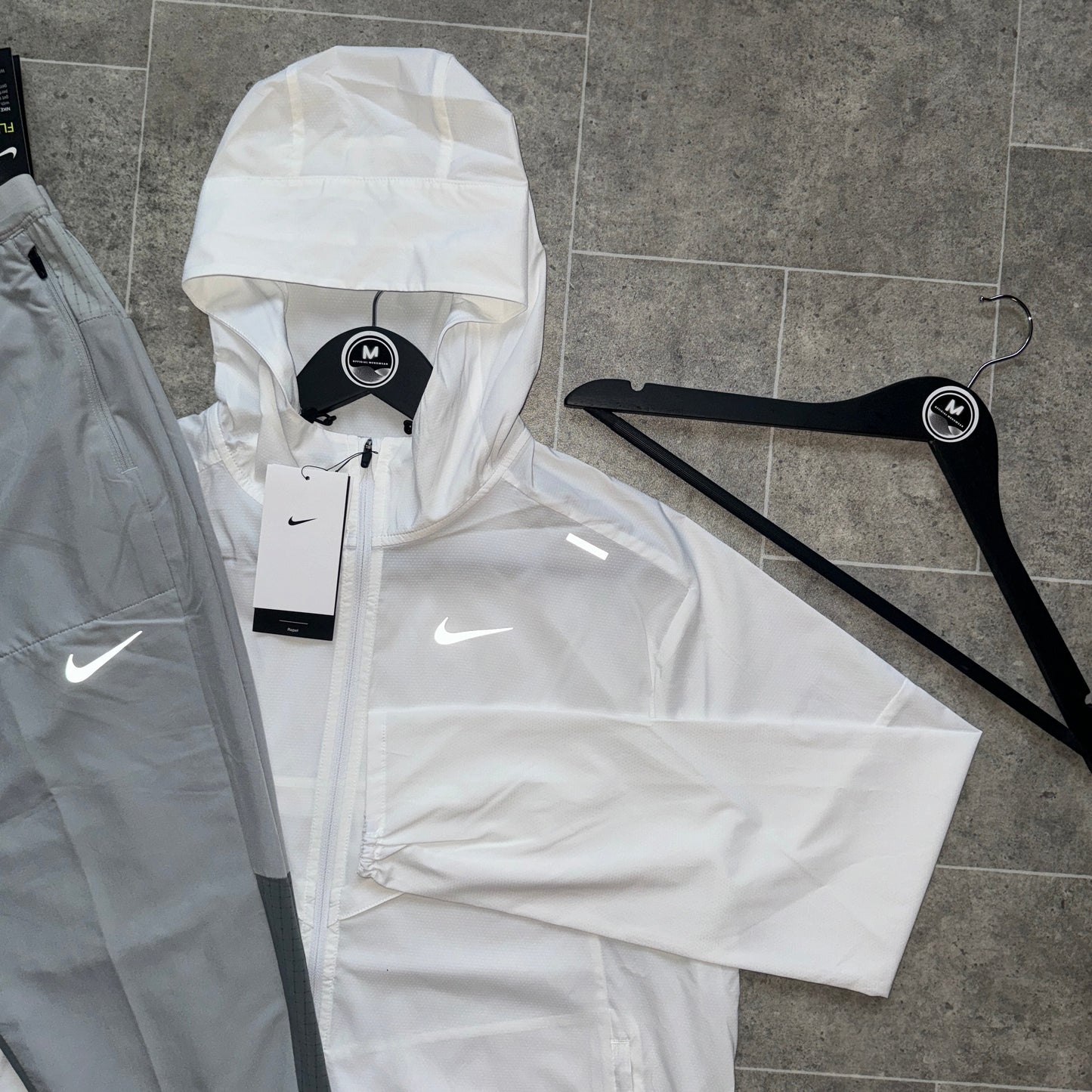 NIKE UV x PHENOM SET - WHITE/LIGHT GREY