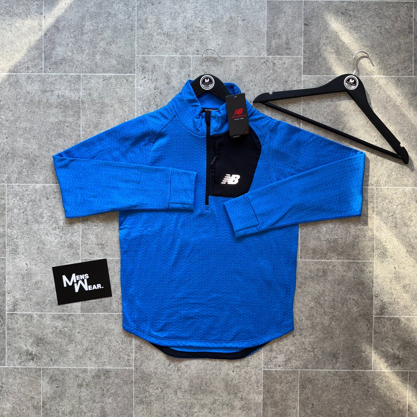 New Balance Fleece 1/4 Zip - Blue