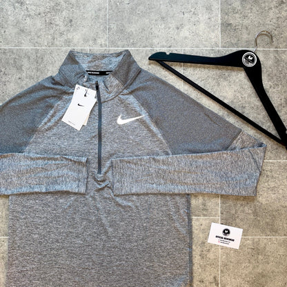 Nike element 1/4 zip - grey