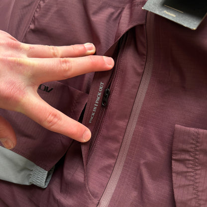 Nike ‘2025’ Cosmic Peaks Storm-fit ADV Waterproof Jacket - Maroon/Grey