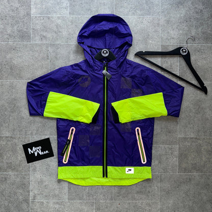 NIKE ‘EXCLUSIVE’ SHEILD FLASH WINDBREAKER - PURPLE/NEON