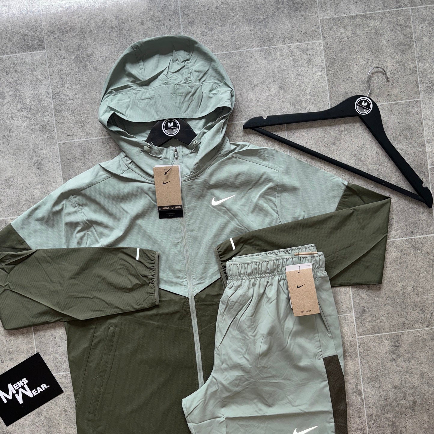 Nike UV windbreaker x challenger set - Jade Horizon