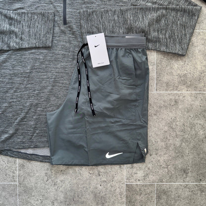 Nike Pacer 1/4 zip x flex set - Grey