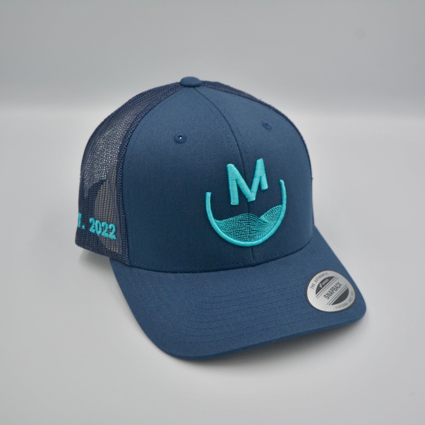OFFICIAL MENSWEAR UK CAP - NAVY/POWDER BLUE
