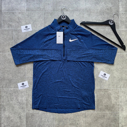 Nike element 1/4 zip - royal blue
