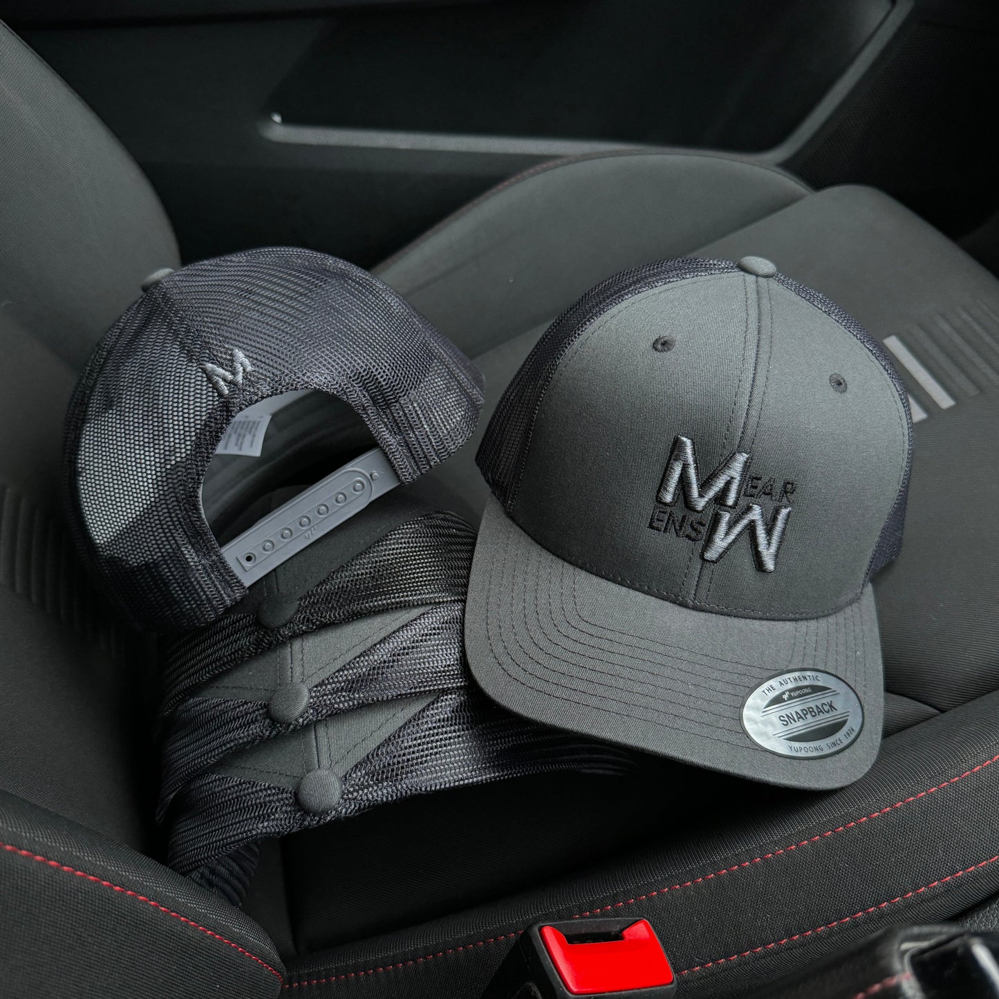 OFFICIAL MENSWEAR UK CAP - GREY/BLACK