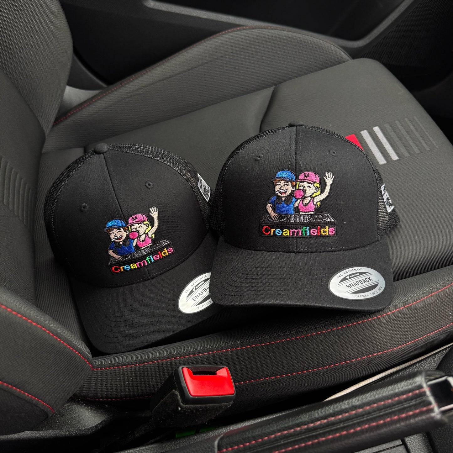 Creamfields 2025 Collab Cap ‘AMQ x OMW’ - Black