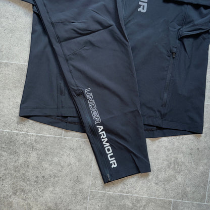 UNDER ARMOUR ‘OUT-RUN THE STORM’ STORM FIT TRACKSUIT - BLACK/GREY
