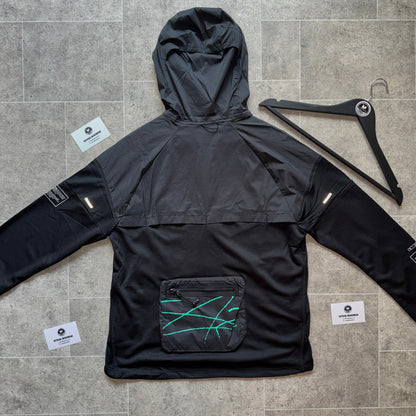 NIKE DYE JACKET - BLACK