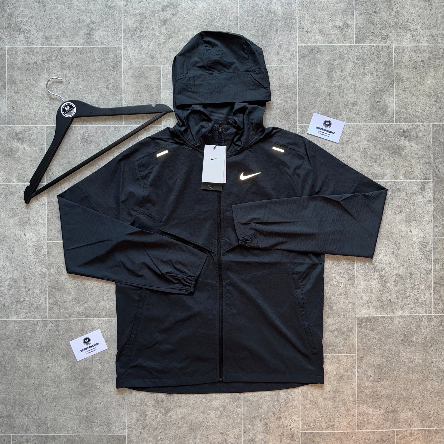 NIKE UV REPEL JACKET - BLACK
