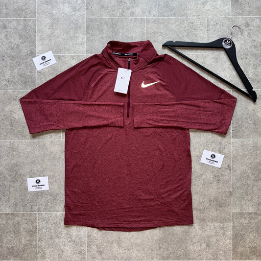 Nike element 1/4 zip - Maroon