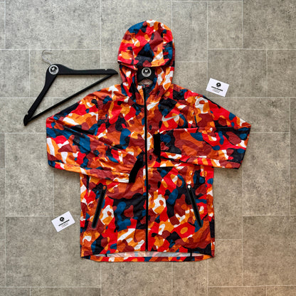 NIKE GHOST FLASH WINDBREAKER - SUNSET ORANGE