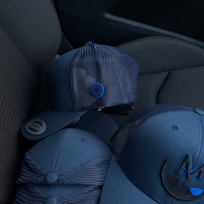 OMW Cap - Navy/Royal Blue
