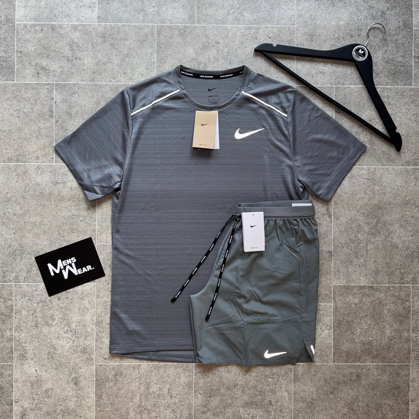 NIKE MILER 1.0 SET - GREY
