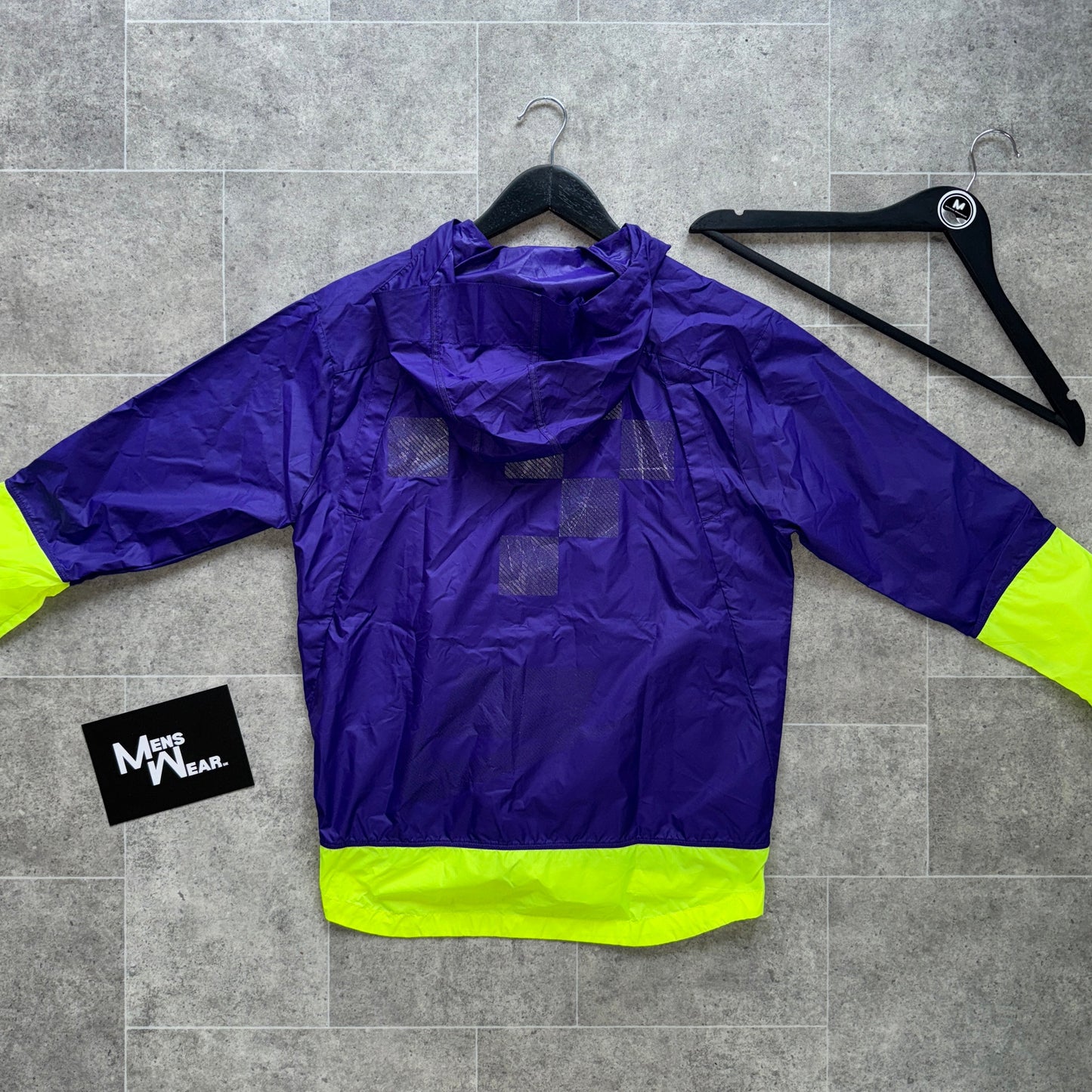 NIKE ‘EXCLUSIVE’ SHEILD FLASH WINDBREAKER - PURPLE/NEON