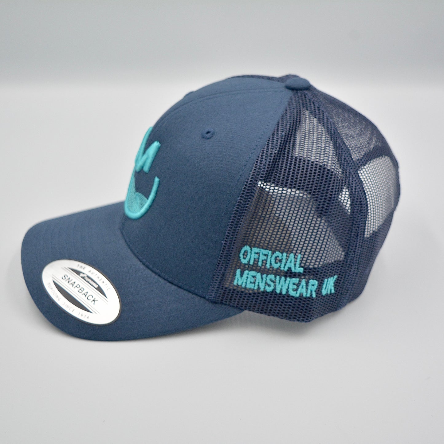 OFFICIAL MENSWEAR UK CAP - NAVY/POWDER BLUE