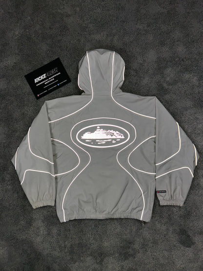 Corteiz RTW x Nike NRG Off White Reflective Jacket