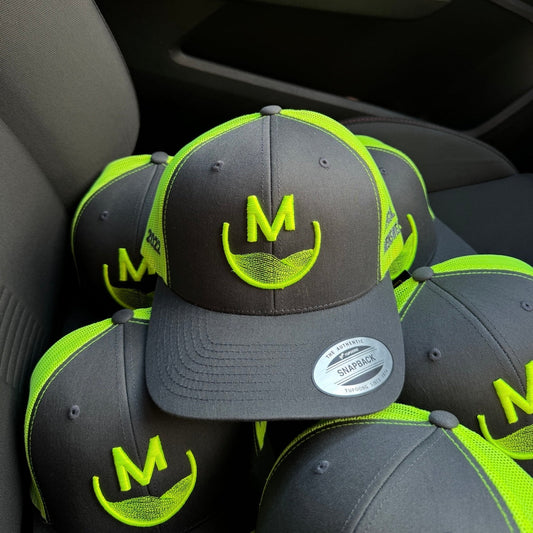 OFFICIAL MENSWEAR UK CAP - NEON/GREY