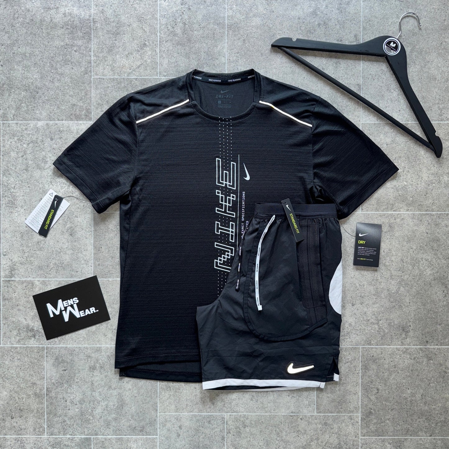 Nike ‘Engineering’ Miler 1.0 x Wildrun Shorts - Black