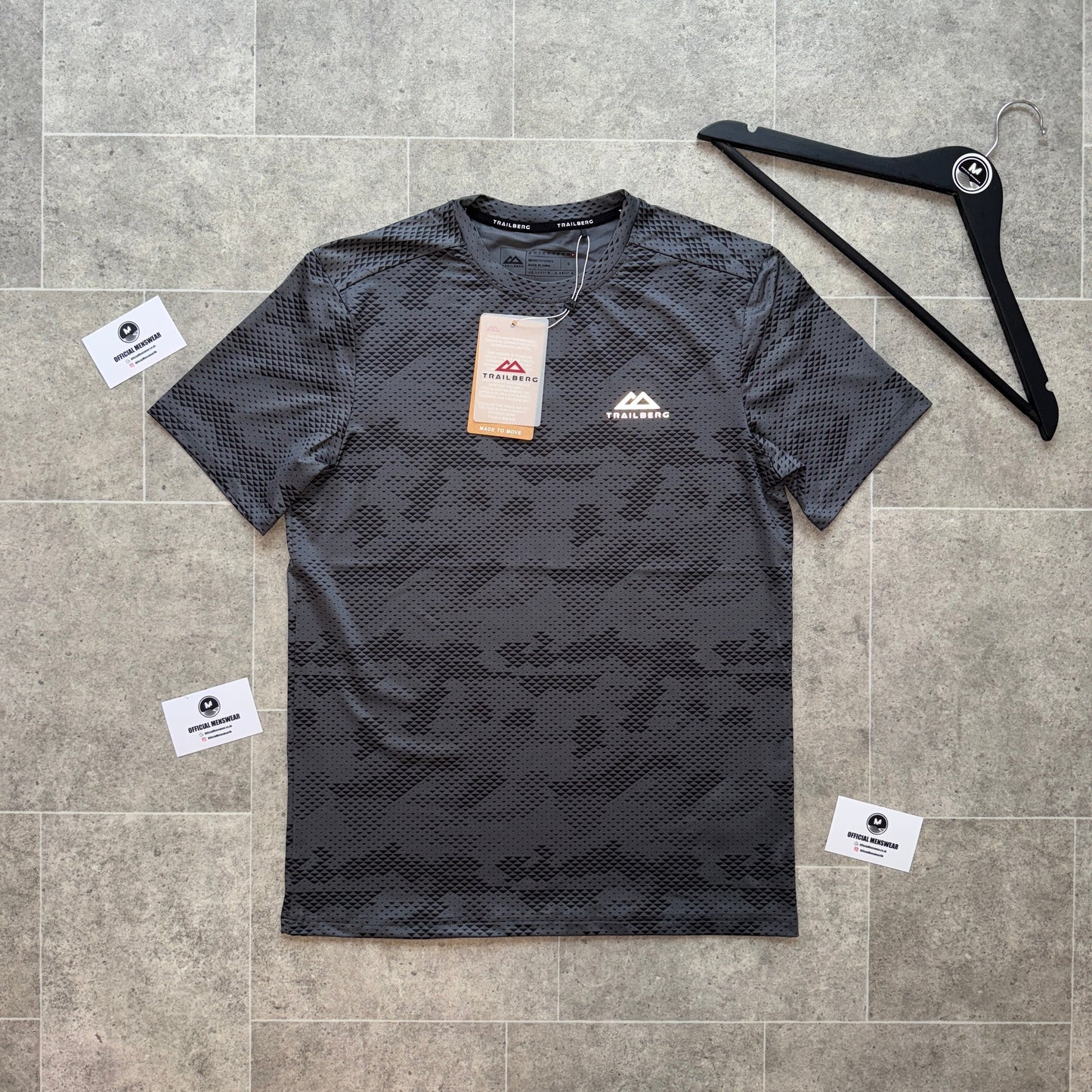 TRAILBERG VEIL T-SHIRT - GREY