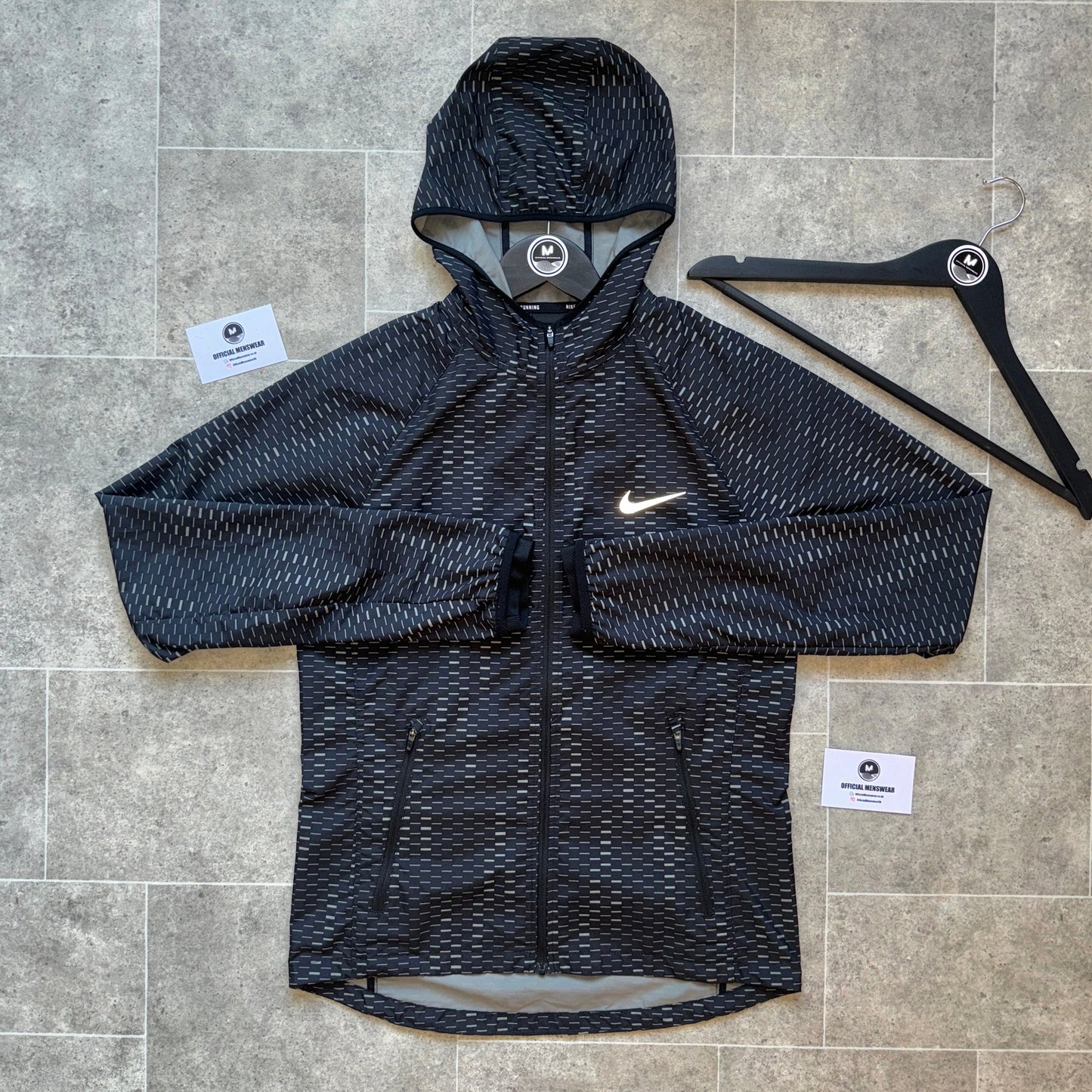 NIKE ‘EXCLUSIVE’ RACER FUSE WINDBREAKER - BLACK