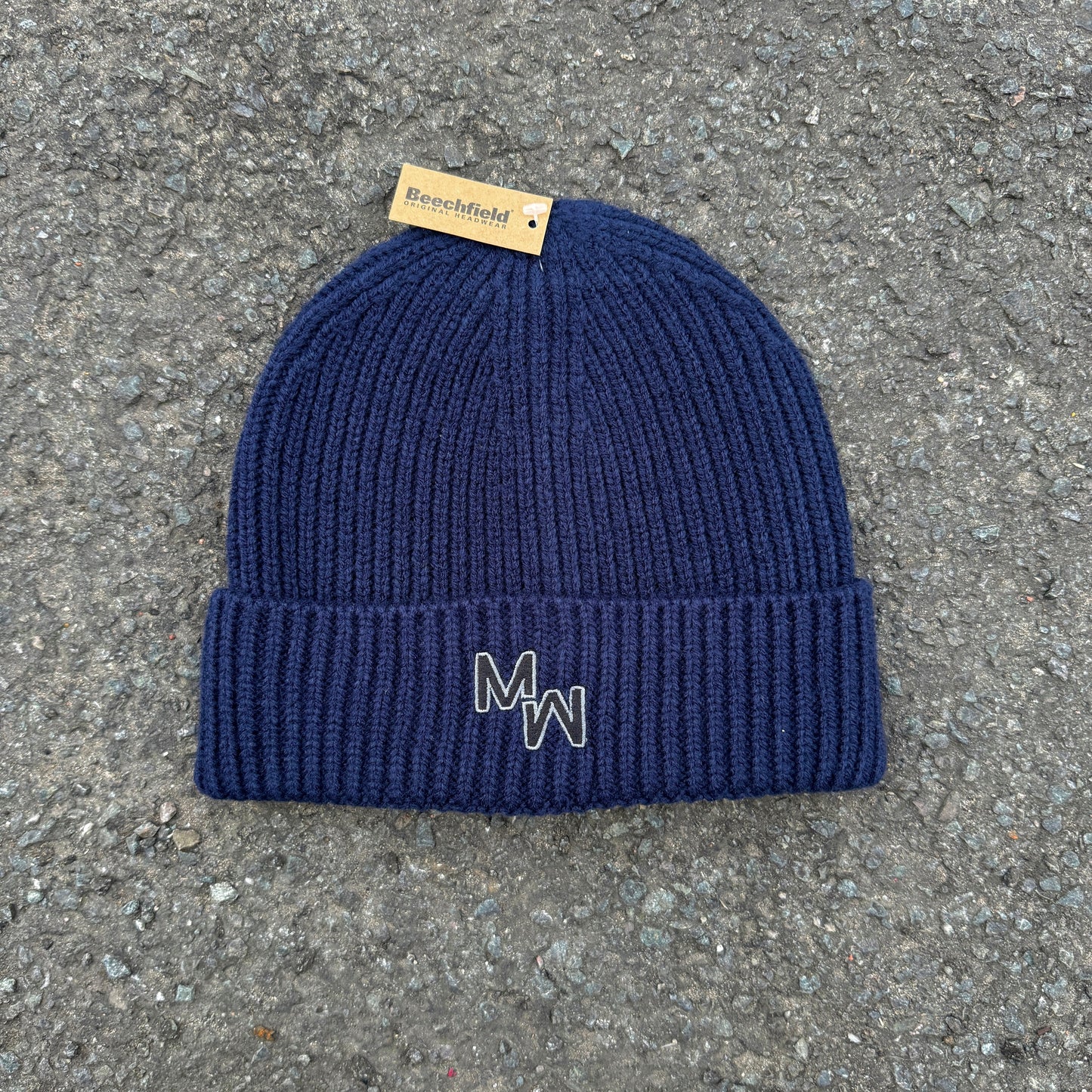 OFFICIAL MENSWEAR UK BEANIE - NAVY/BLACK