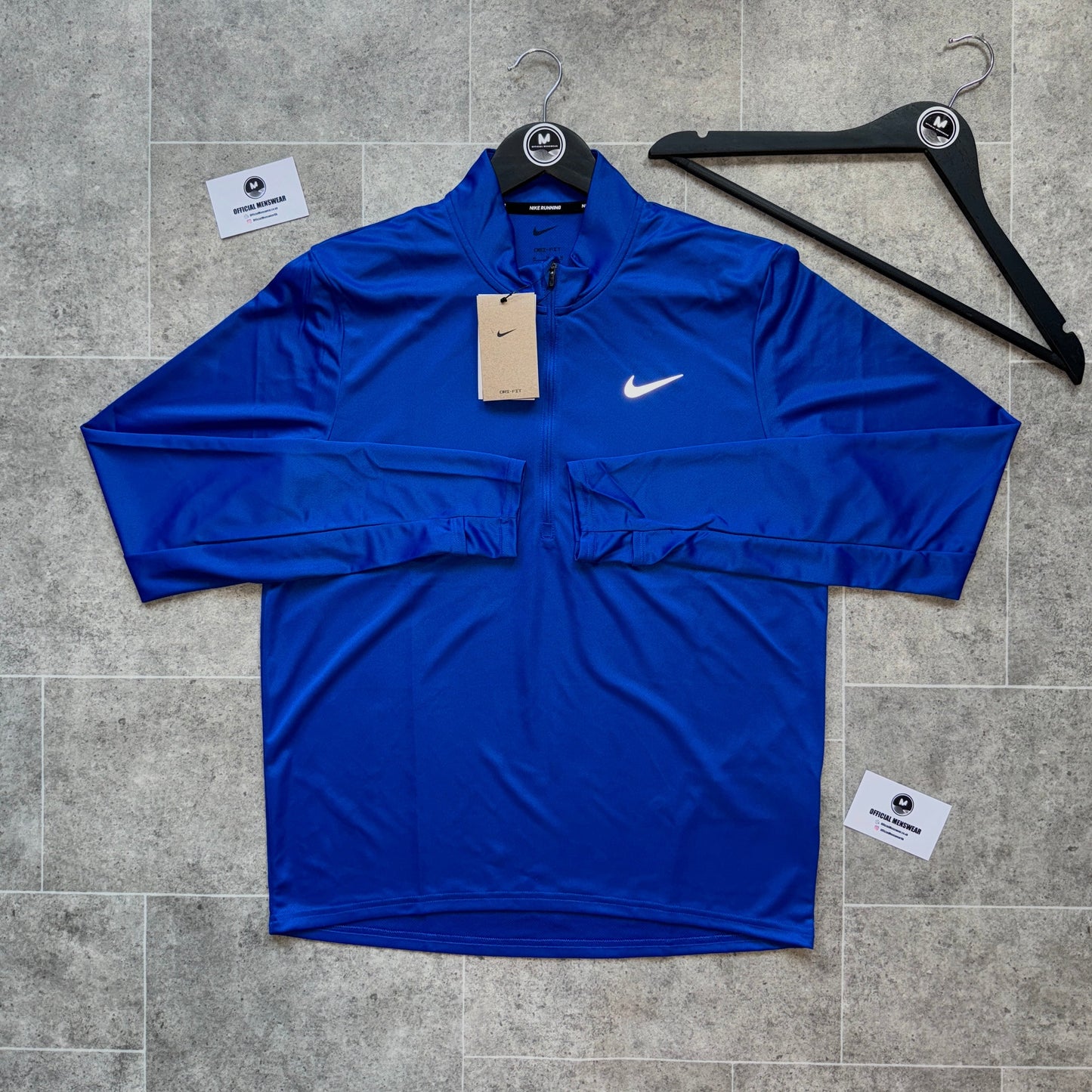 NIKE PACER 1/4 ZIP - ROYAL BLUE