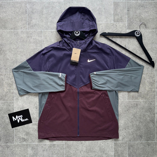 Nike UV windbreaker - purple/maroon