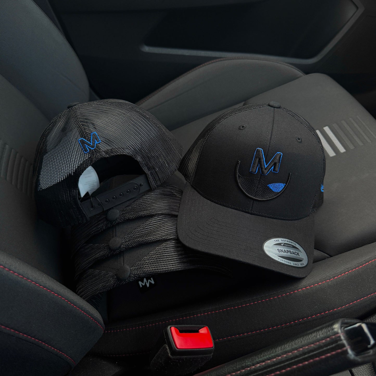 OMW Cap - Black/Royal Blue
