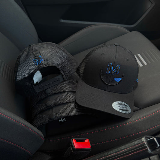 OMW Cap - Black/Royal Blue