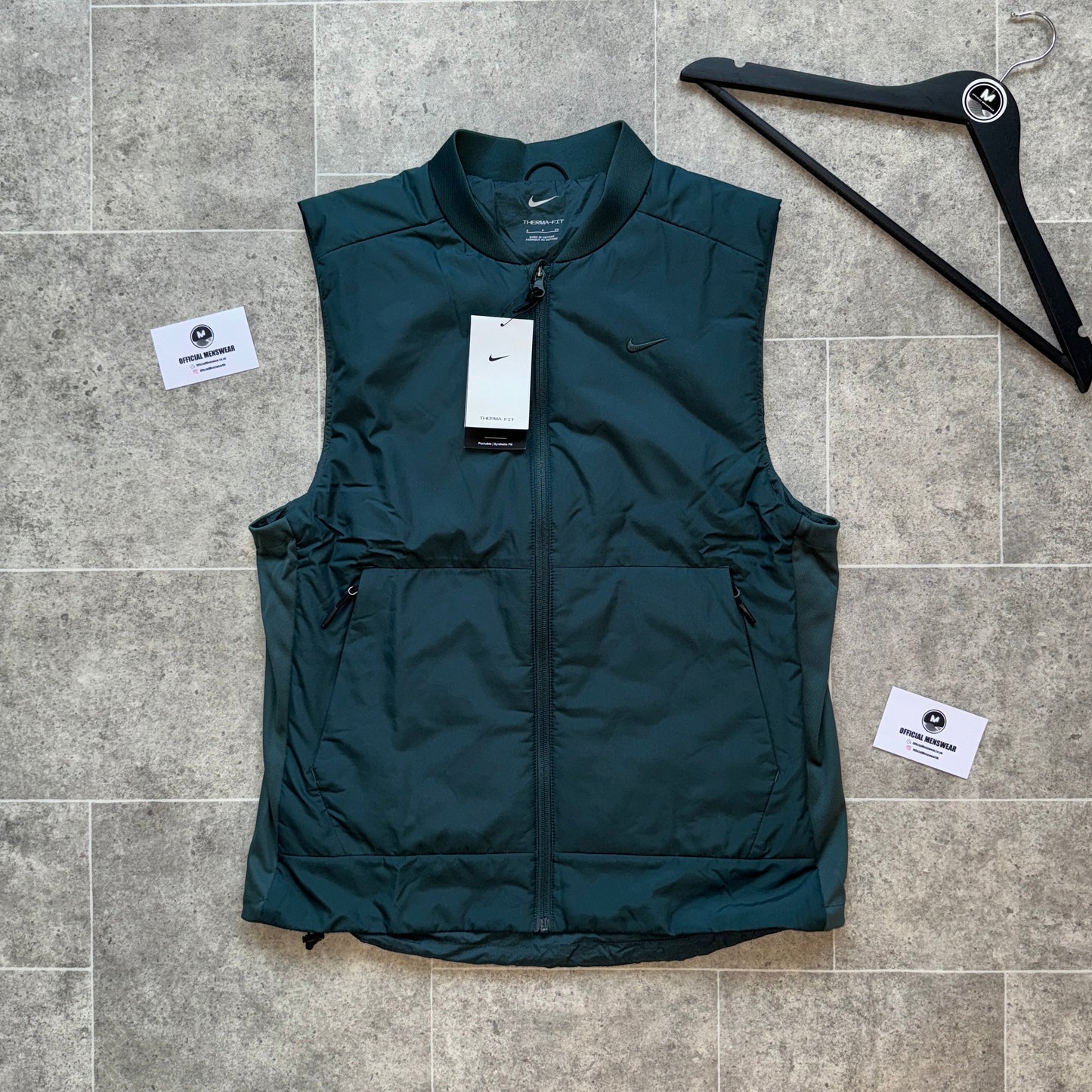 NIKE THERMA-FIT UNLIMITED GILET - DEEP JUNGLE