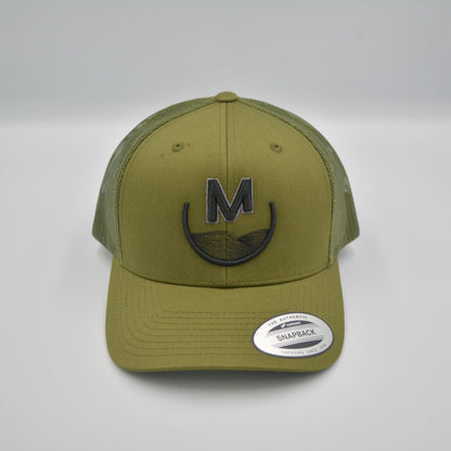 OFFICIAL MENSWEAR UK CAP - KHAKI/BLACK