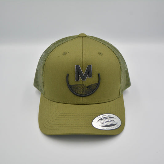 OFFICIAL MENSWEAR UK CAP - KHAKI/BLACK