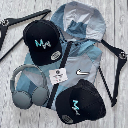 OFFICIAL MENSWEAR UK CAP - AQUA/SILVER