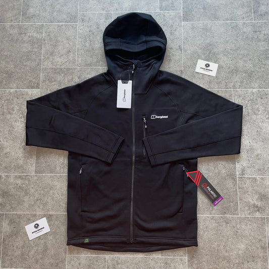 BERGHAUS CARNOT HOODED JACKET - BLACK